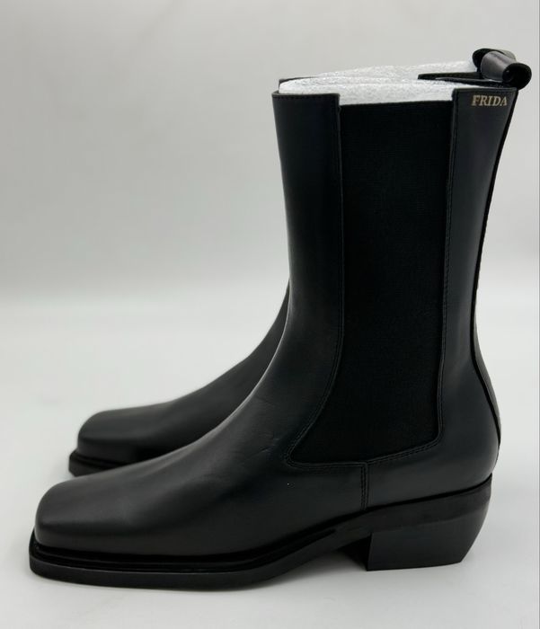 Buty Frida SCHOTT & BRINCK botki  kowbojki czarne R.39 FR56G