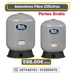 Balão de Água em Fibra WELLMATE 235Litros - Portes Gratuitos