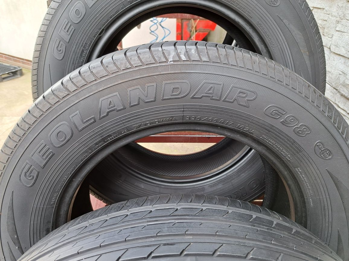 4 Opony letnie 225/65 R17 Yokohama Montaż i wyważanie Gratis!