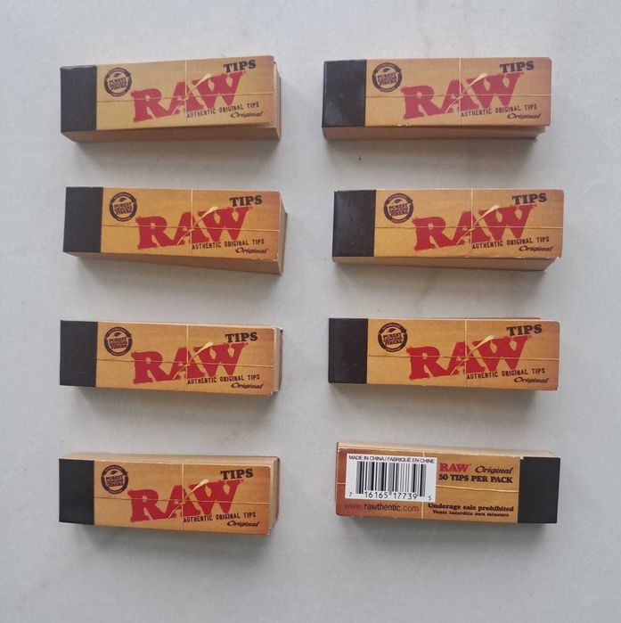 Cadernos de Papel de Filtro para Enrolar Cigarros RAW