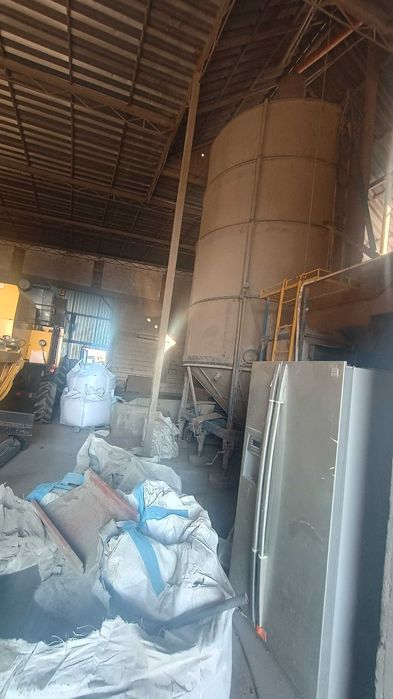 Suszarnia Dozamech 25 ton plus zbiornik zasypowy 20 tonowy stan bd