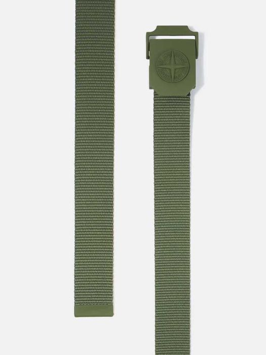 Ремінь STONE ISLAND 94071 Nylon Tape Belt Musk Green SI0210-MUGN