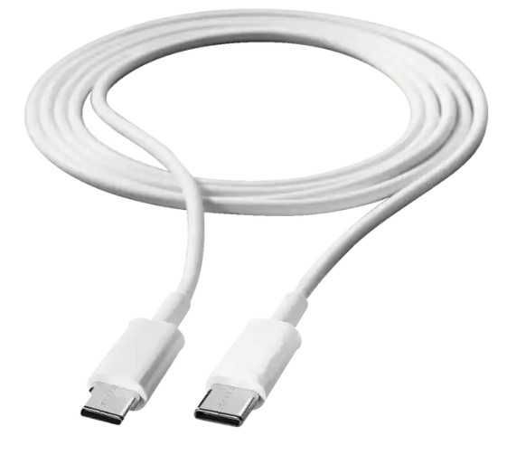 Кабель для зарядки та передачі даних USB-C до USB-C