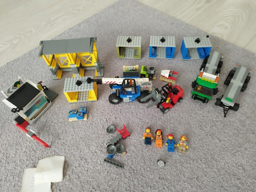 Lego city 60169 terminal towarowy