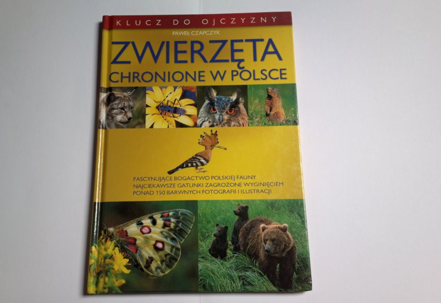 Paweł Czapczyk - Zwierzęta chronione w Polsce (twarda okładka)