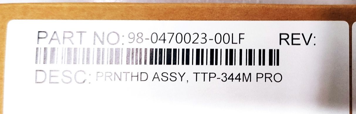 Термоголовки для принтерів TSC 344 та Argox 3000+