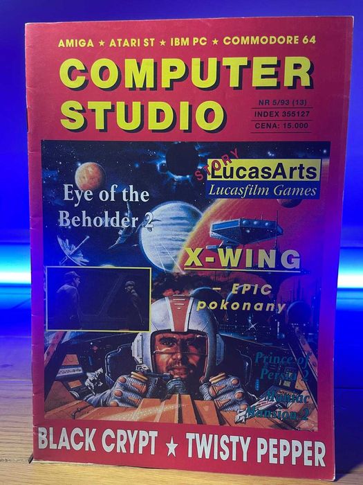 Computer Studio 5/93 (13) | Eye of the Beholder 2, X-Wing, Black Crypt