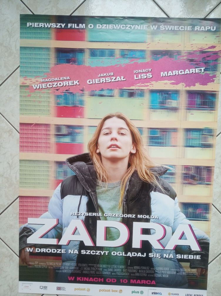 Plakat z filmu ZADRA