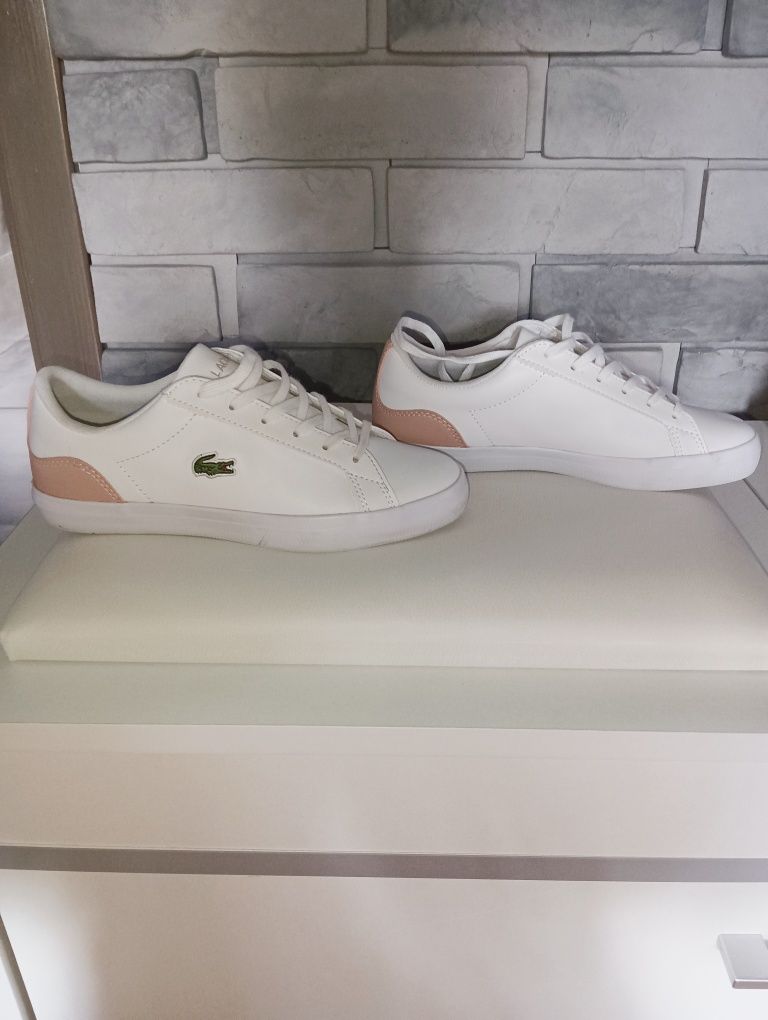 Buty Lacoste białe jak nowe r.36