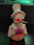 HALLOWEEN świecąca dekoracja LED kościotrup szkielet śmierć Nowa
