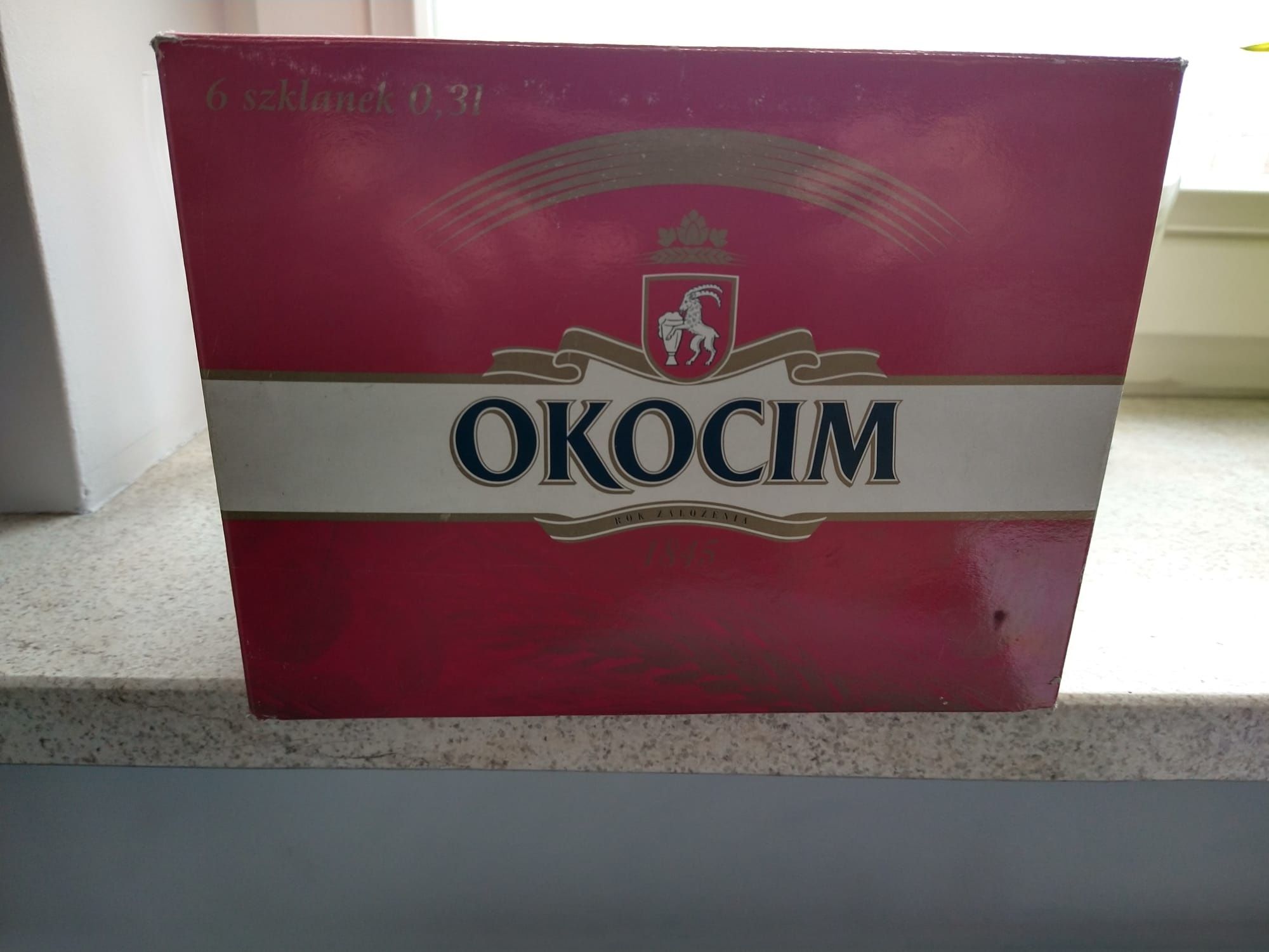 Szklanki 0.3l Okocim 5+1