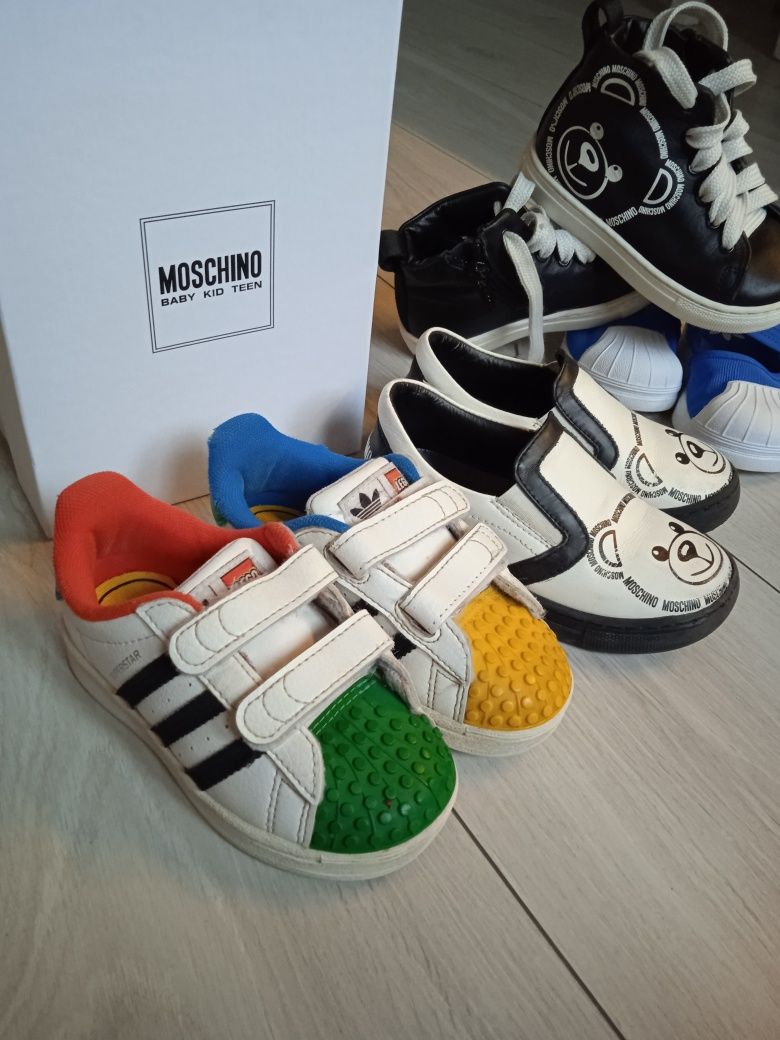 Adidas superstar LEGO 23 sneakersy półbuty wiosenne przejściowe koloro