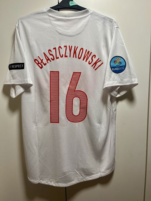 Piłka Nożna Koszulka Jakub Błaszczykowski 16 Reprezentacja Polski 2012