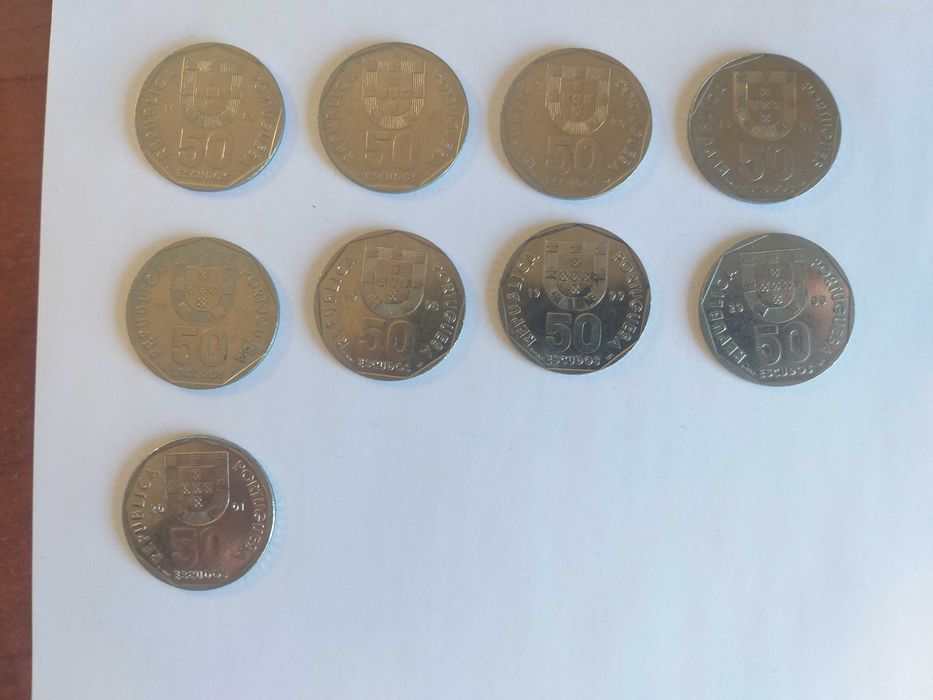 Moedas 50 Escudos