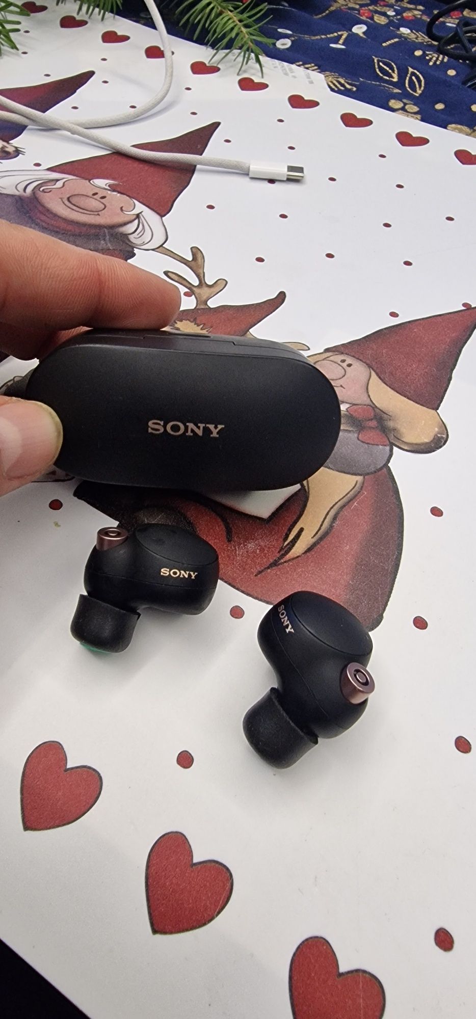 Sprzedam Słuchawki bezprzewodowego Sony WF1000, warte nowe 1000 zl