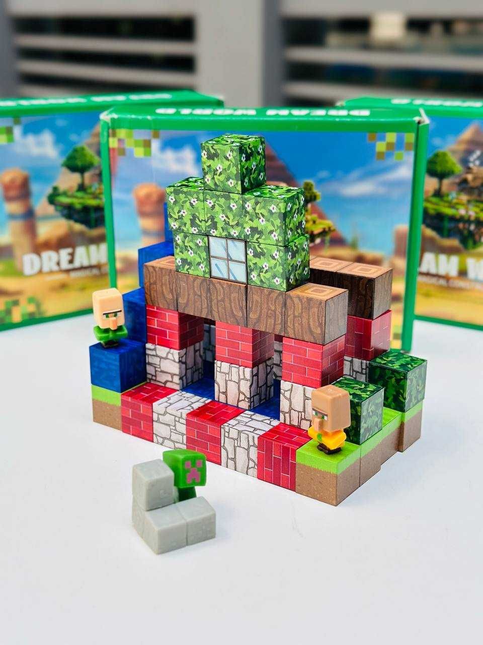 Магнітний конструктор Майнкрафт (Minecraft) різні види (див. фото)