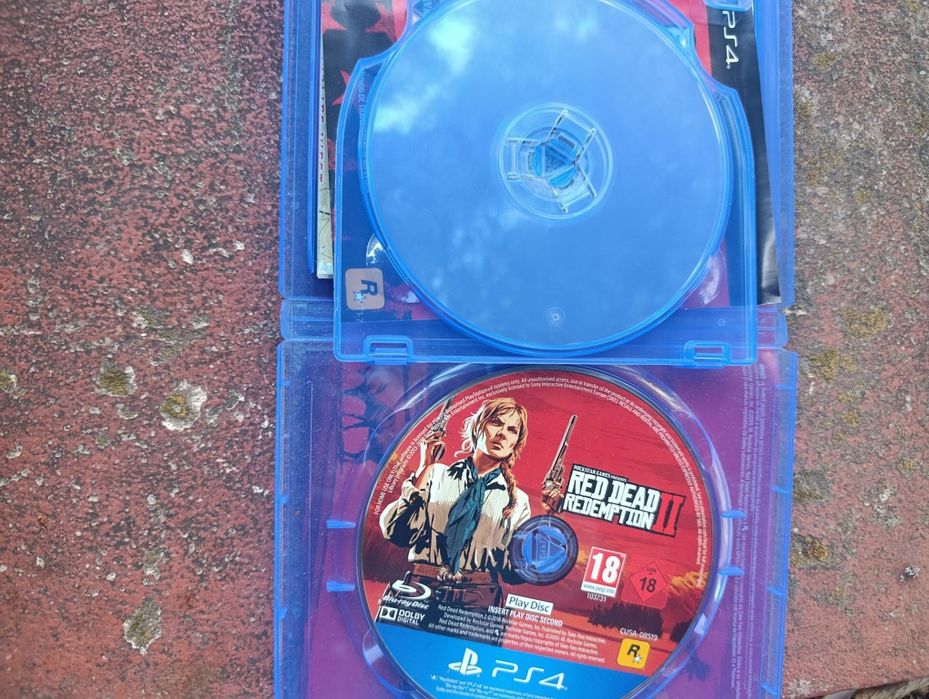 Red Dead2 mídia física PS4
