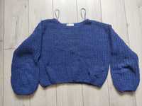 granatowy sweter / sweterek