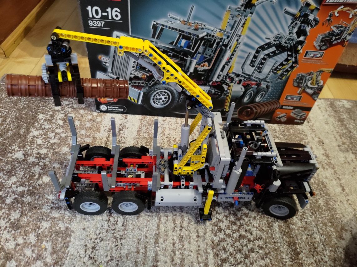 Lego Technic 9397 Loggint Truck pełen komplet