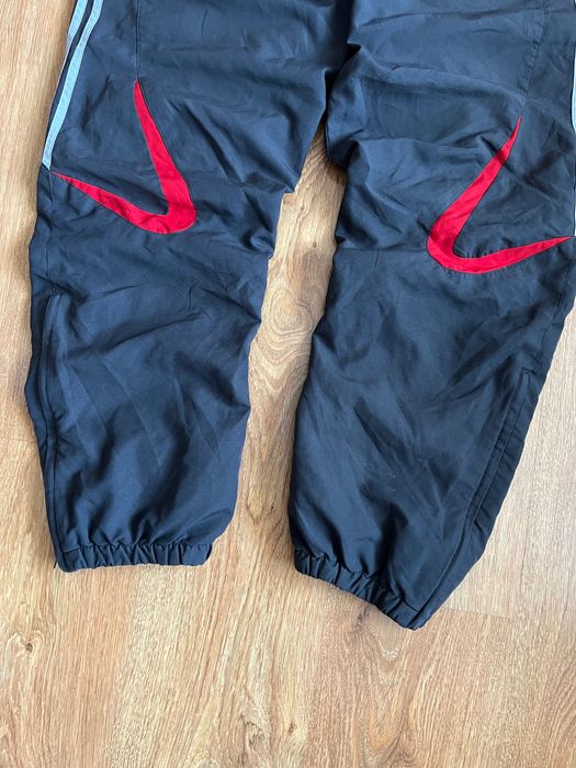 Нейлоновые штаны Adidas Baggy Fit винтаж sk8 rep y2k