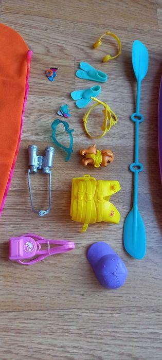 Zestaw biwakowy Mattel dla lalki Barbie