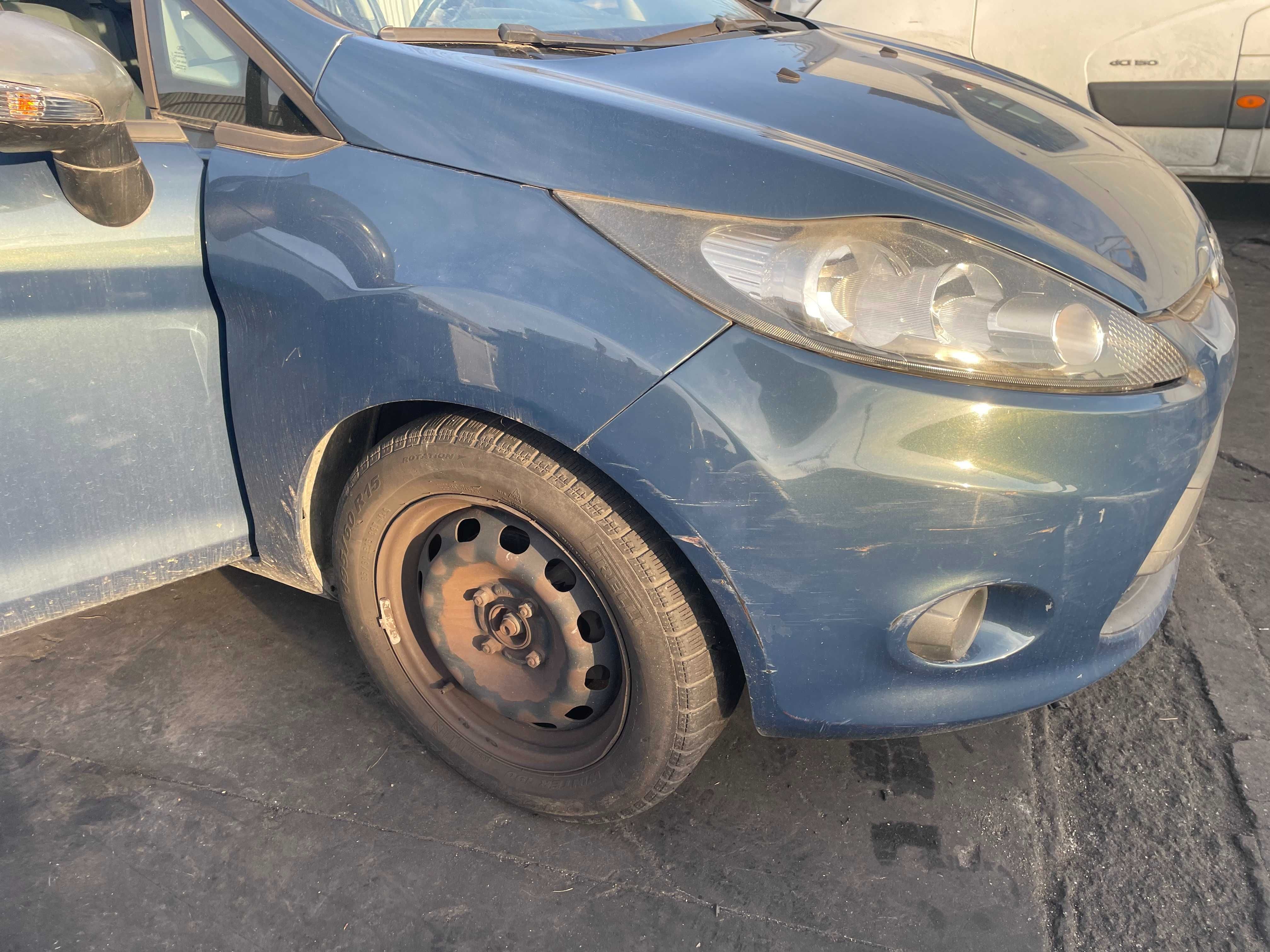 Ford Fiesta MK7 19 KPL przód maska zderzak błotniki lampy eur pas prze