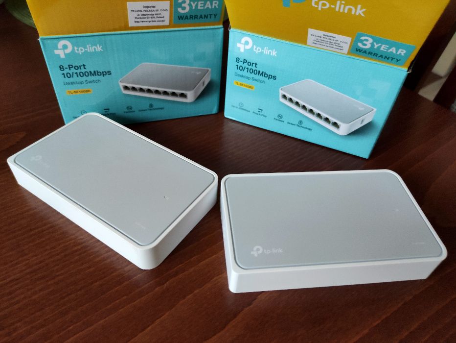 2 switche TP -Link 100mb/s