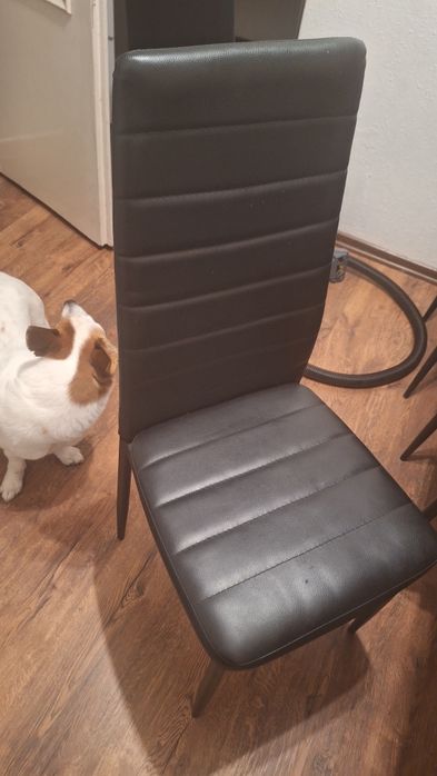 Stół z krzesłami 160cm rozkladany do 200cm