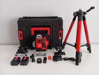 Лазерний рівень Hilti 4D. Кейс. 2 АКБ. Лазерный уровень 16 линий.
