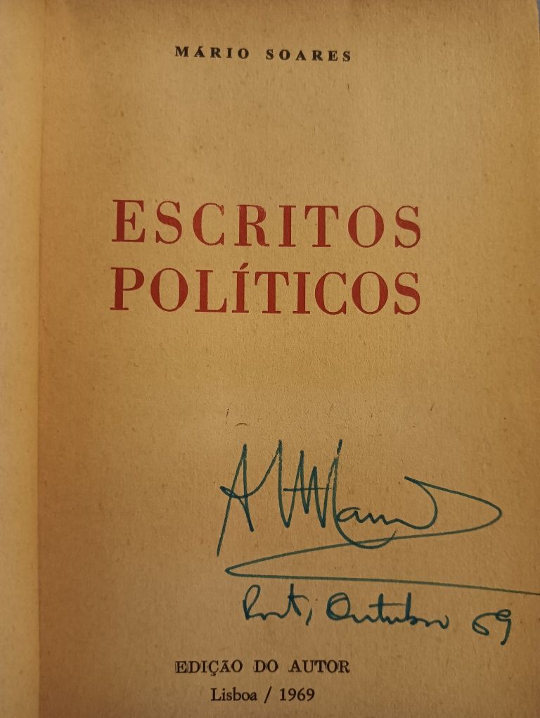Escritos políticos, de Mário Soares