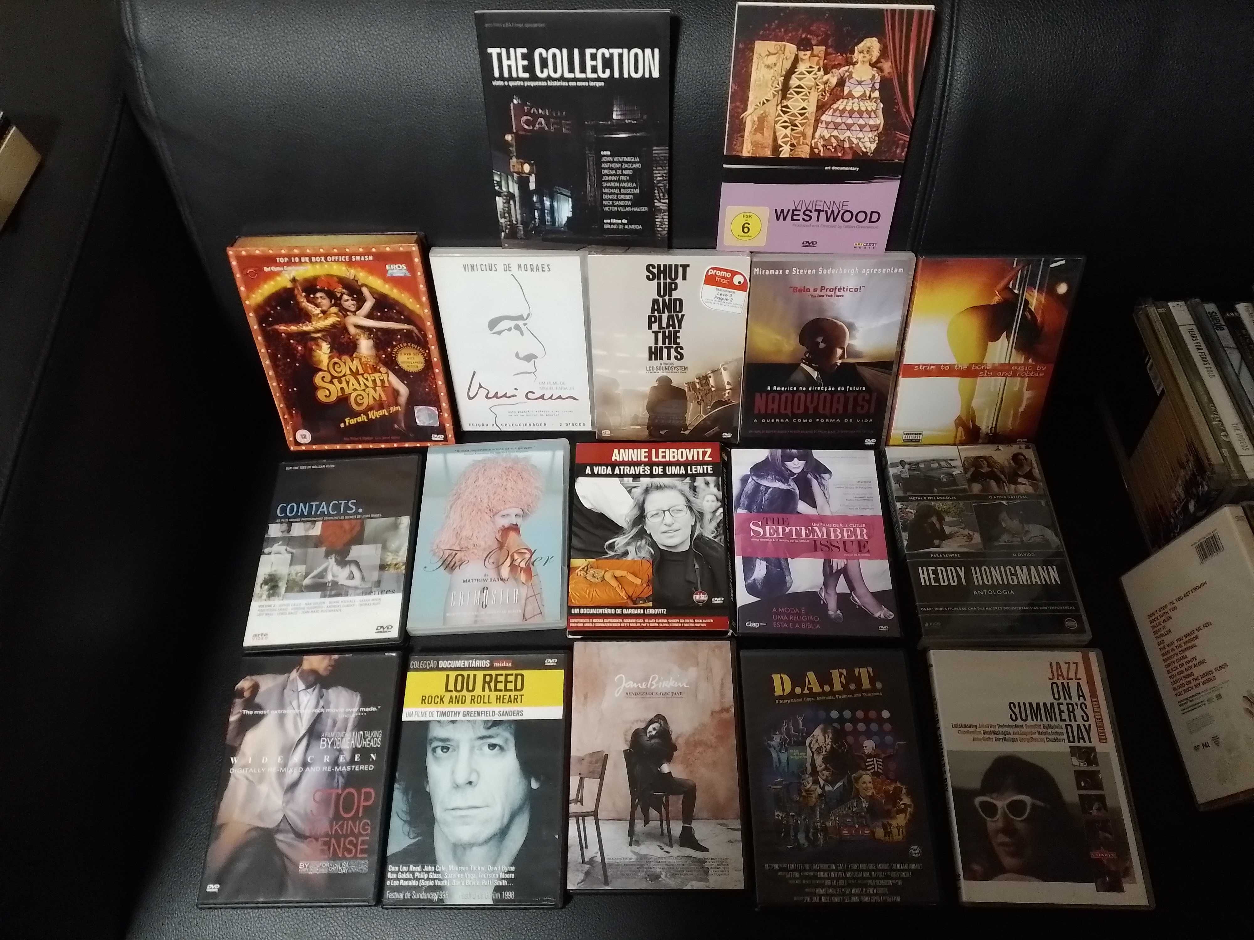 17 filmes musicais / sobre música DVD