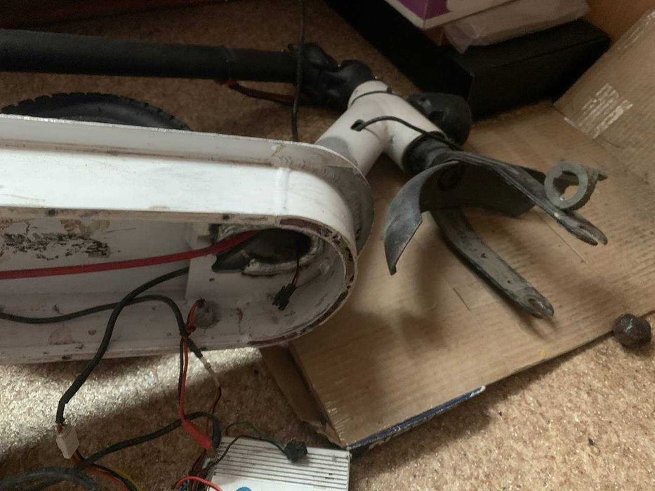 Самокат Crosser E9 — полный комплект, по запчастям