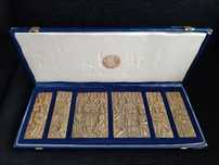 Medalhas em bronze Paineis S. Vicente de Fora