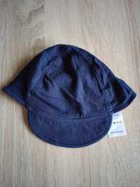 Seasons granatowa czapka bawełniana 98cm