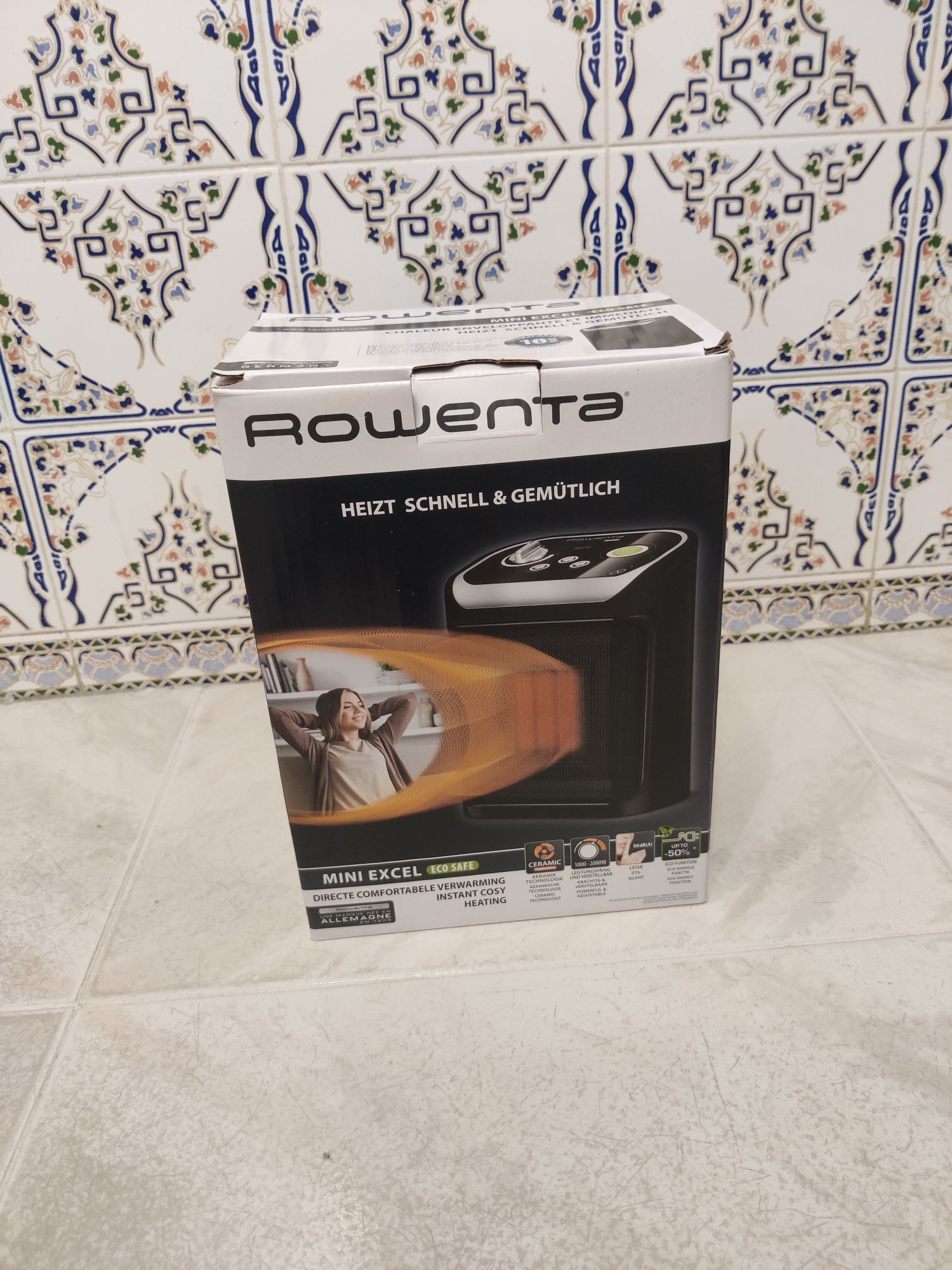 Aquecedor termoventilador Rowenta