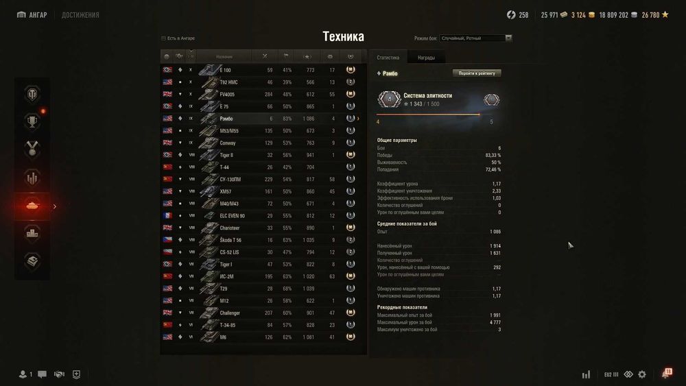 Продам гарний твінк WORLD OF TANKS