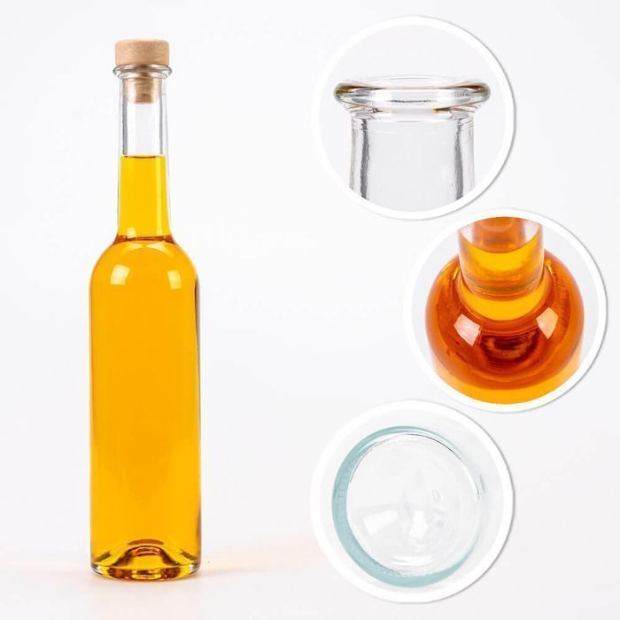 10x butelka FENICE 350 ml na oliwę nalewki z korkiem