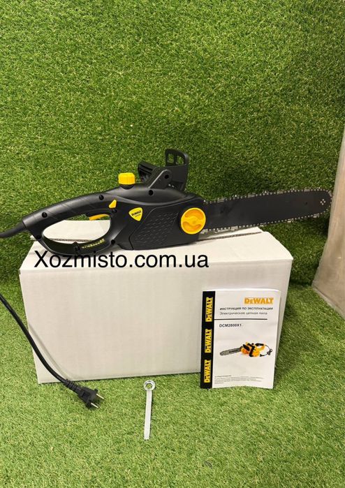 Електрична ланцюгова пила DeWalt DCM2800X1 2.8 кВт шина 35 см