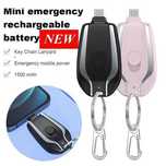 Ładowarka do telefonu PowerBank Mini brelok do smartfona 1500 m typ  C