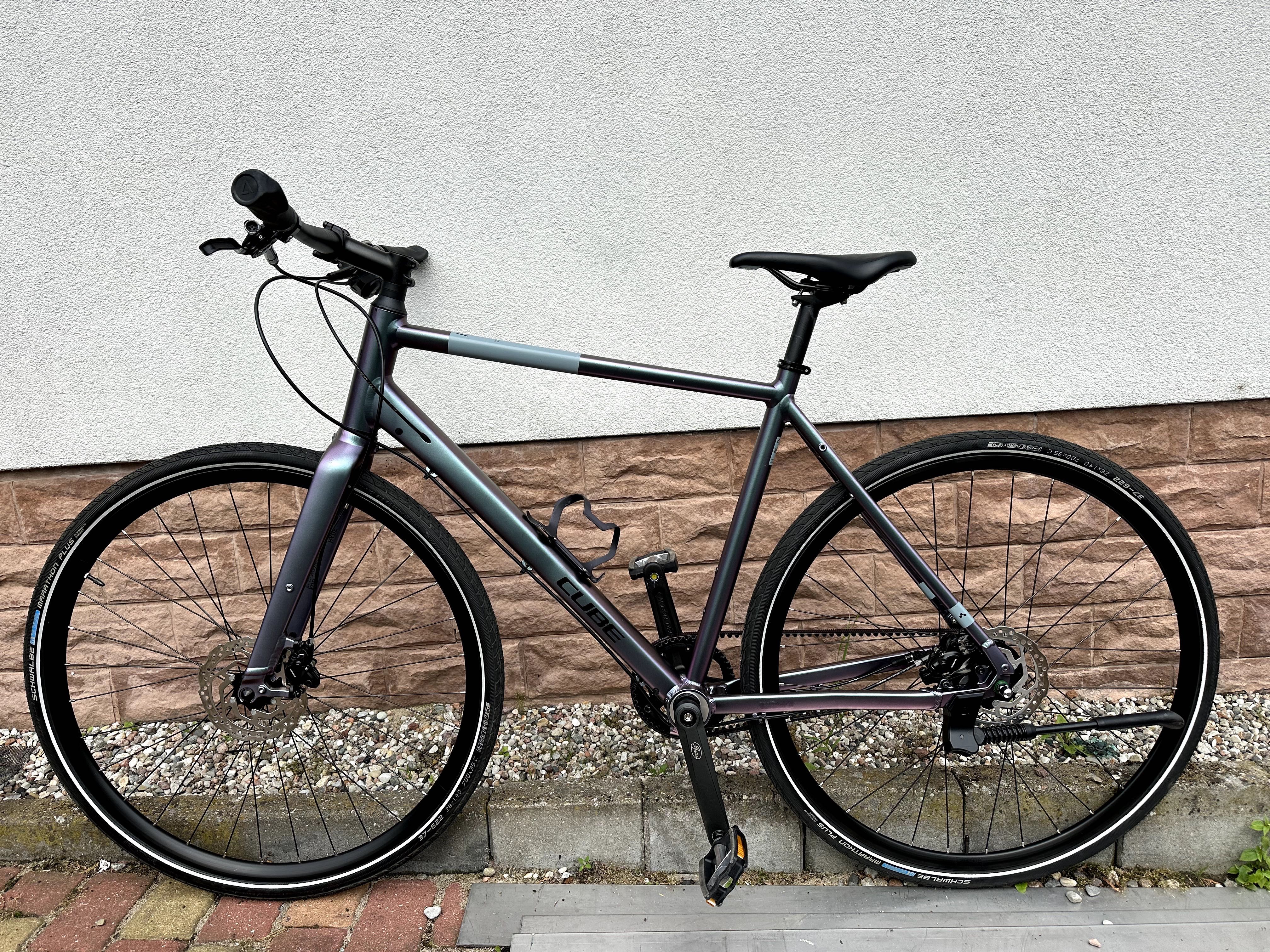 Jak nowy Cube Hyde Race Fitness -pasek Gates CDX  -Alfine 8-Kameleon