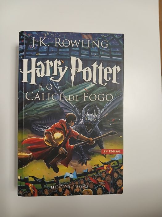 Livro Harry Potter e o Cálice de Fogo