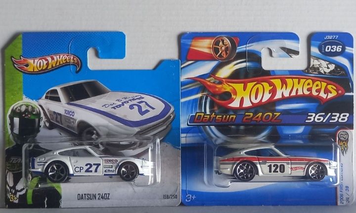 Conjunto 2 - datsun 240z hot wheels