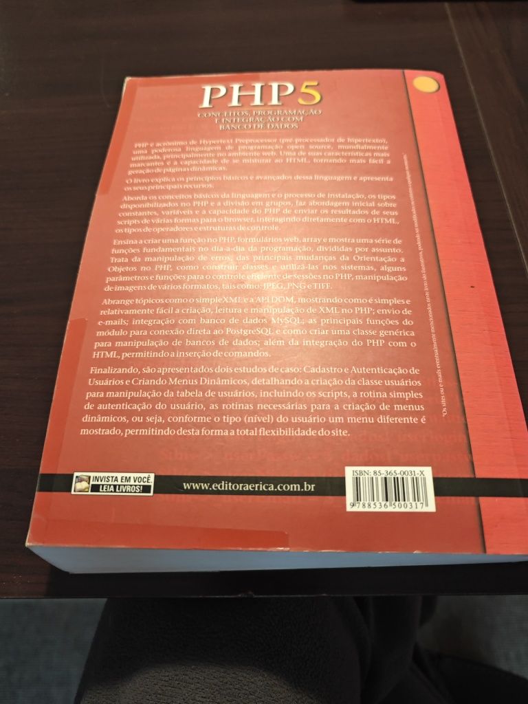 PHP 5 conceitos, programação e integração com banco de dados