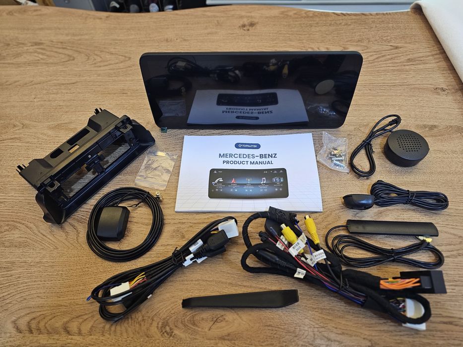 Auto Rádio Android Mercedes - NOVO - 12.3 inch