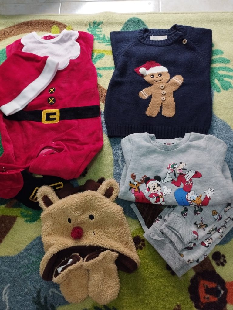 Conjunto de Natal bebé