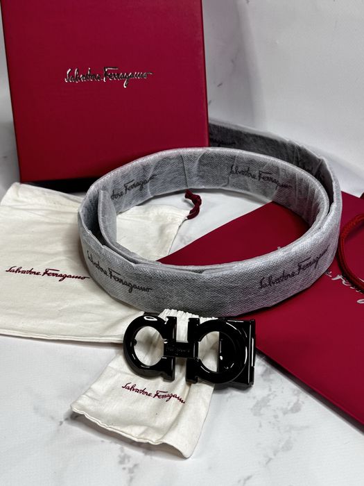 Ремінь Salvatore Ferragamo Шкіряний пояс