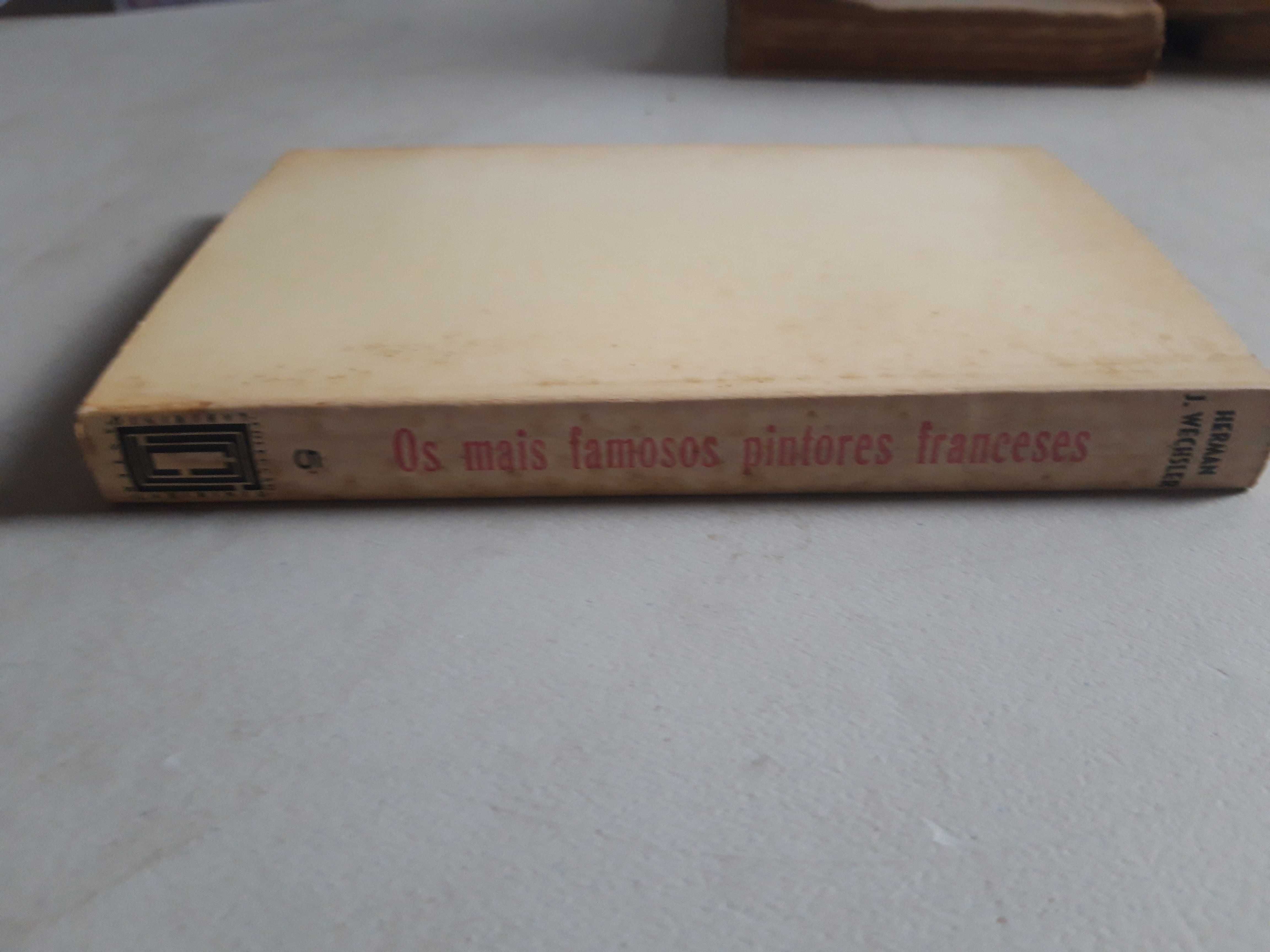Livro PA-5 - Herman J. Wechler - Os mais famosos Pintores Franceses
