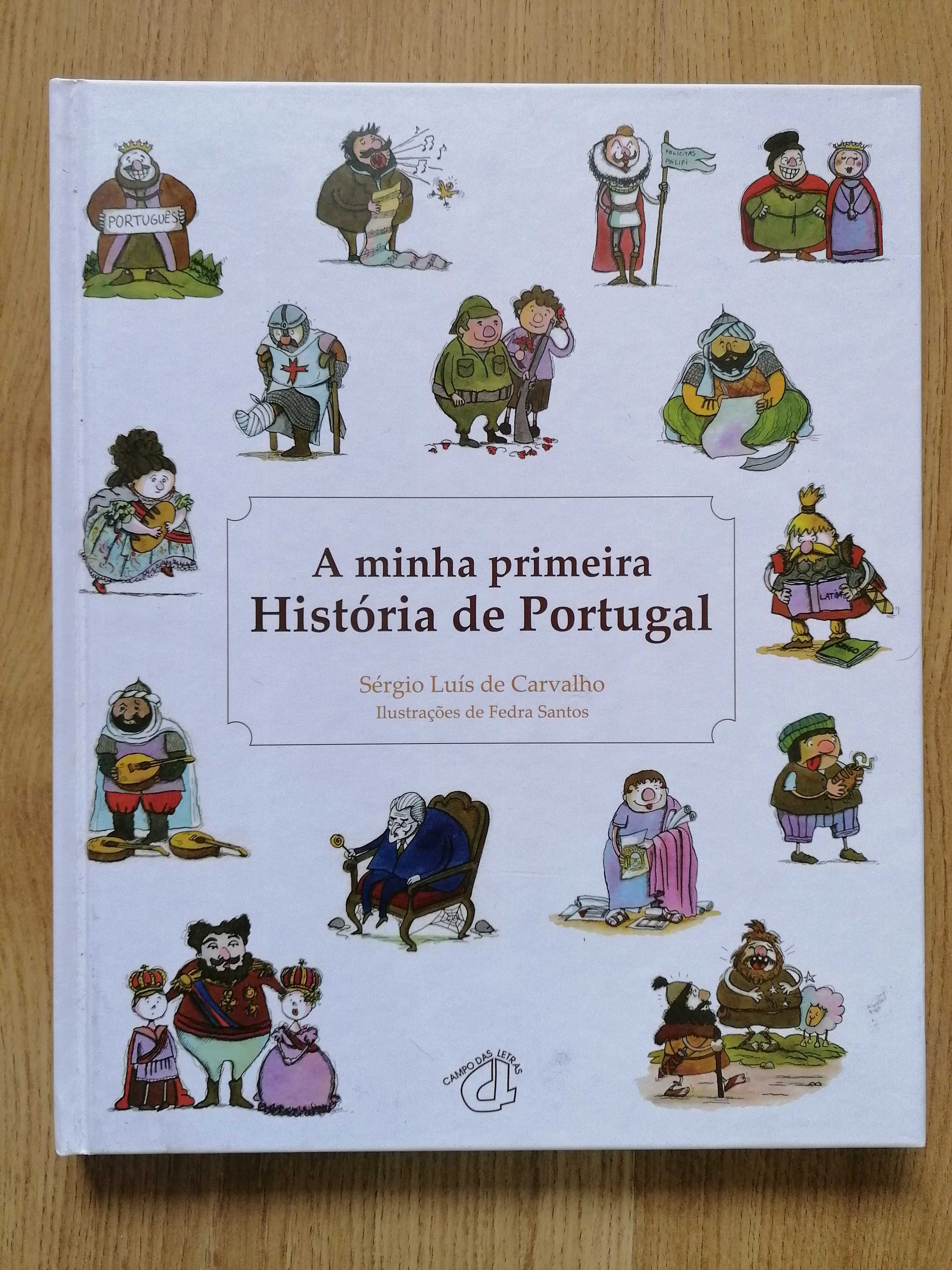A Minha Primeira História de Portugal - livro infantil