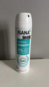 Isana men Sensitiv dezodorant w spray'u 48h 150 ml