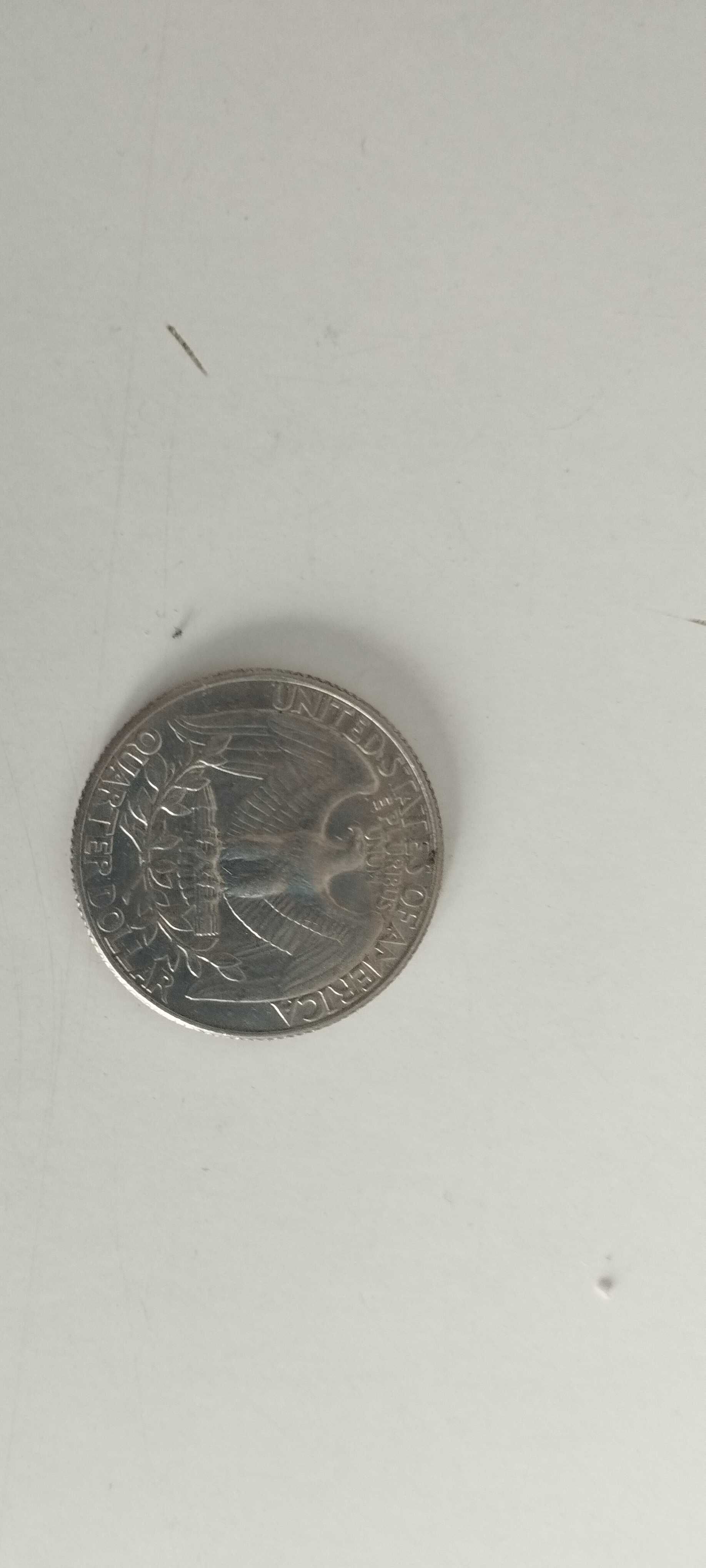 Moneta 25 centów USA 1987 r.